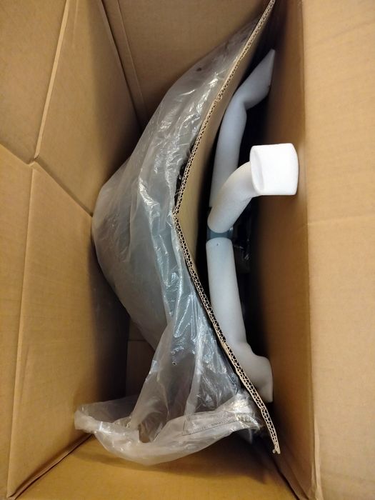 Nr 11 szare krzesło obrotowe / krzesło biurowe