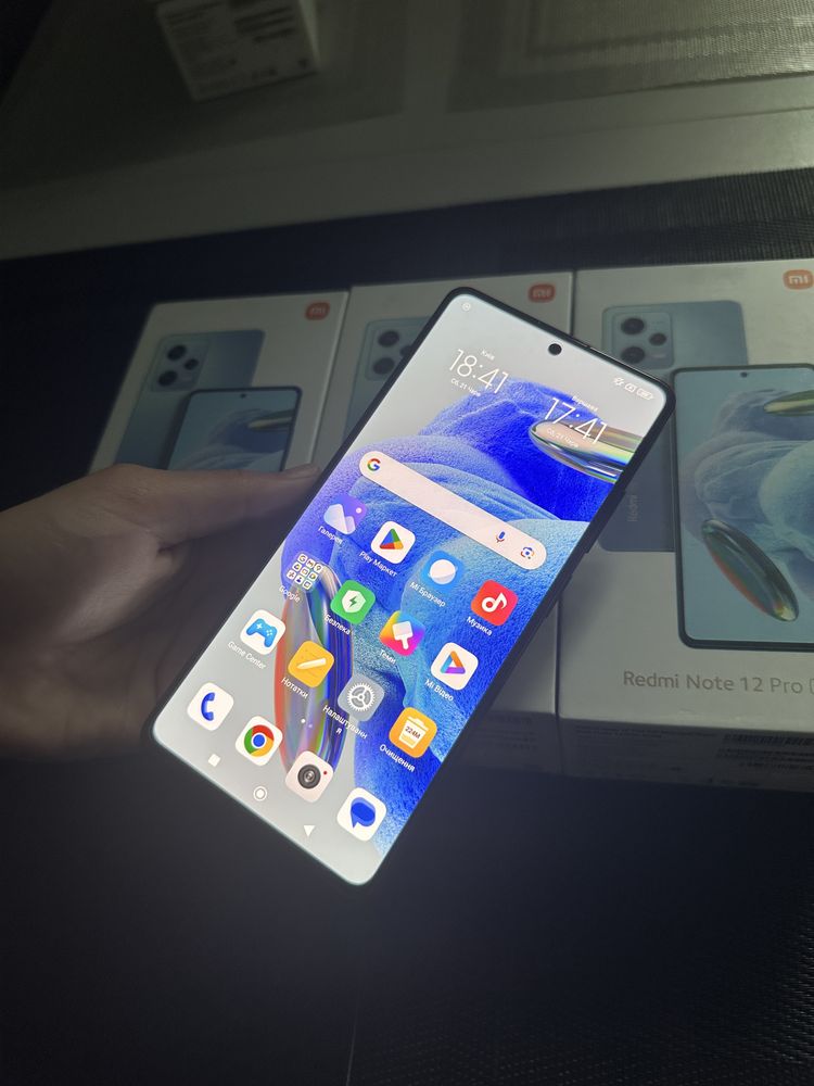 НОВІ смартфони Xiaomi Redmi Note 12 Pro 5G openbox з засвітом