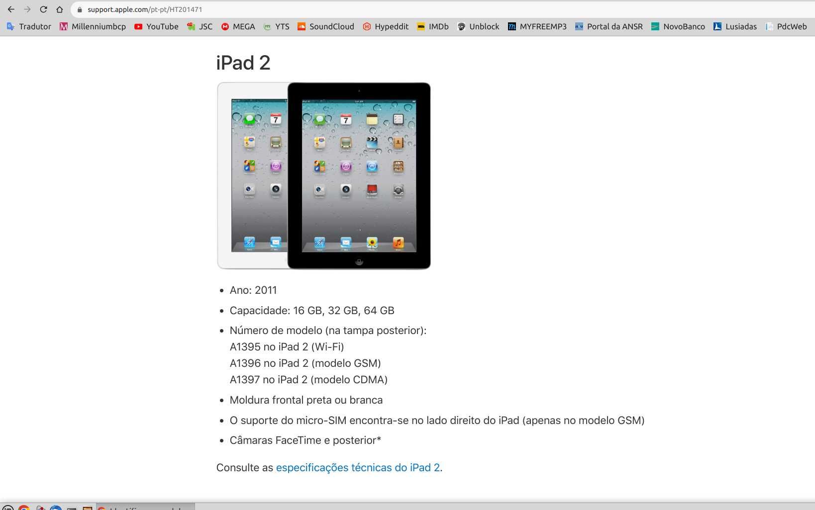 iPad 2 WiFi 64GB