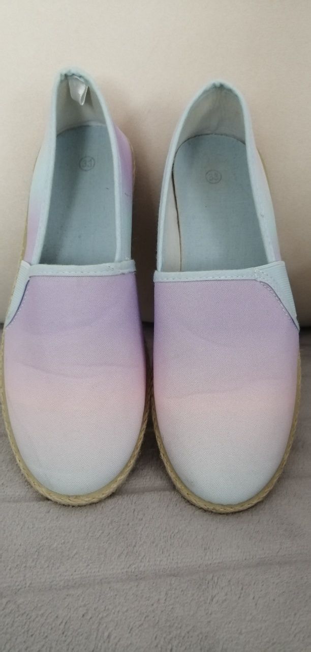 Espadryle rozmiar 33