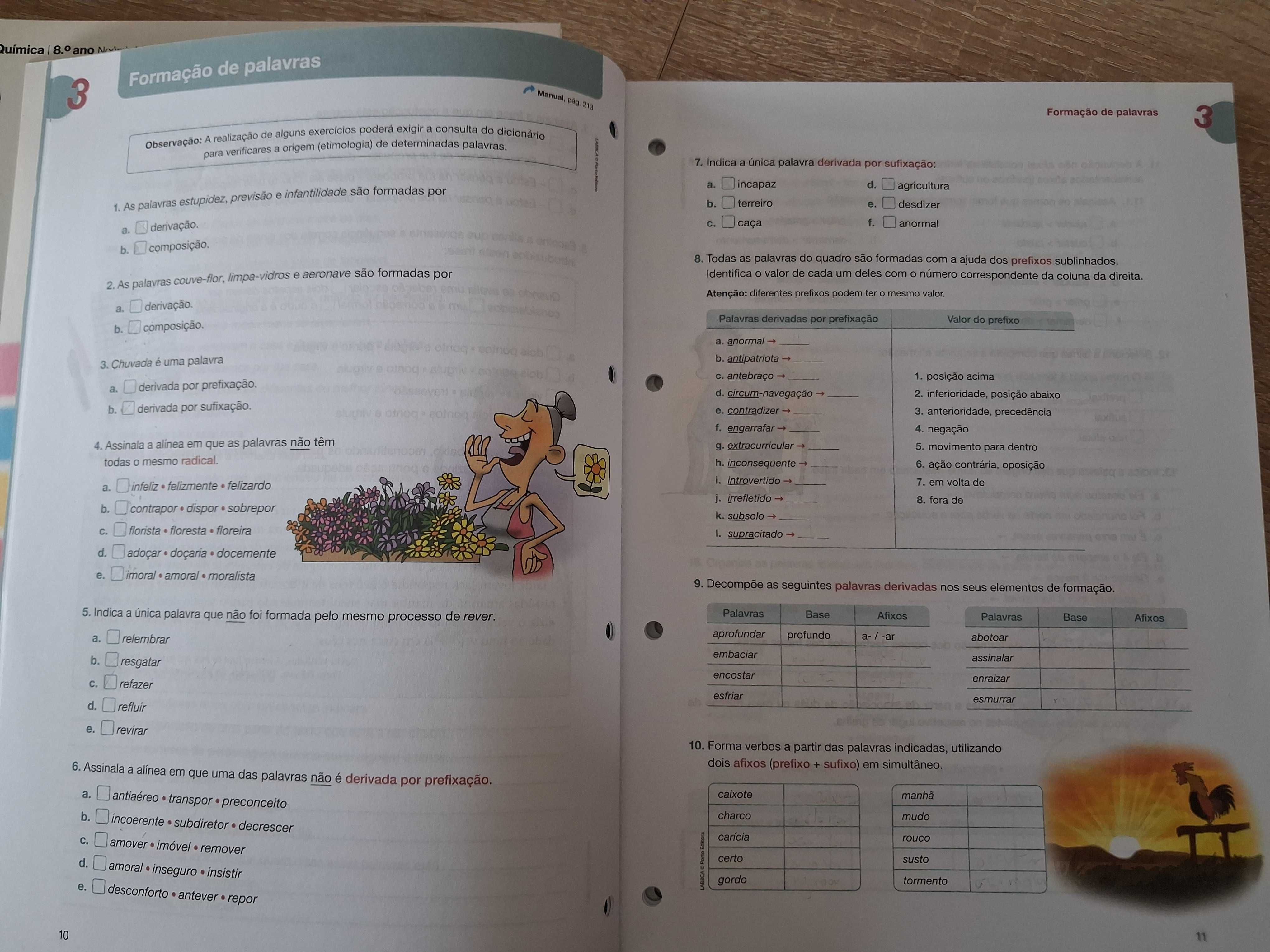 Caderno de Atividades Livro Aberto 8