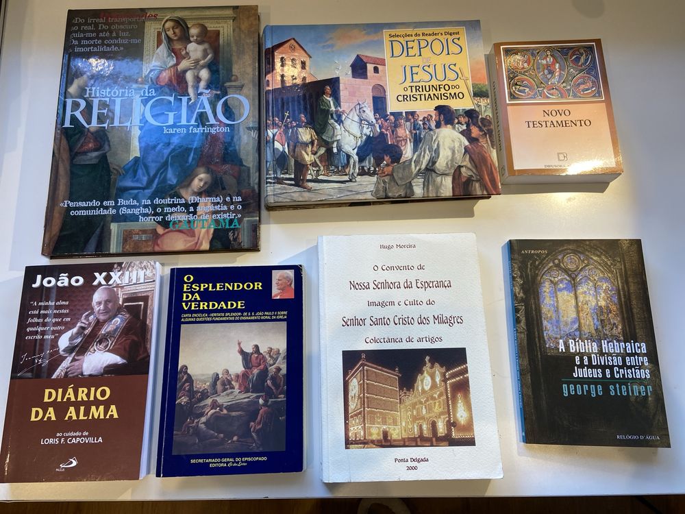 Varios livros religiao