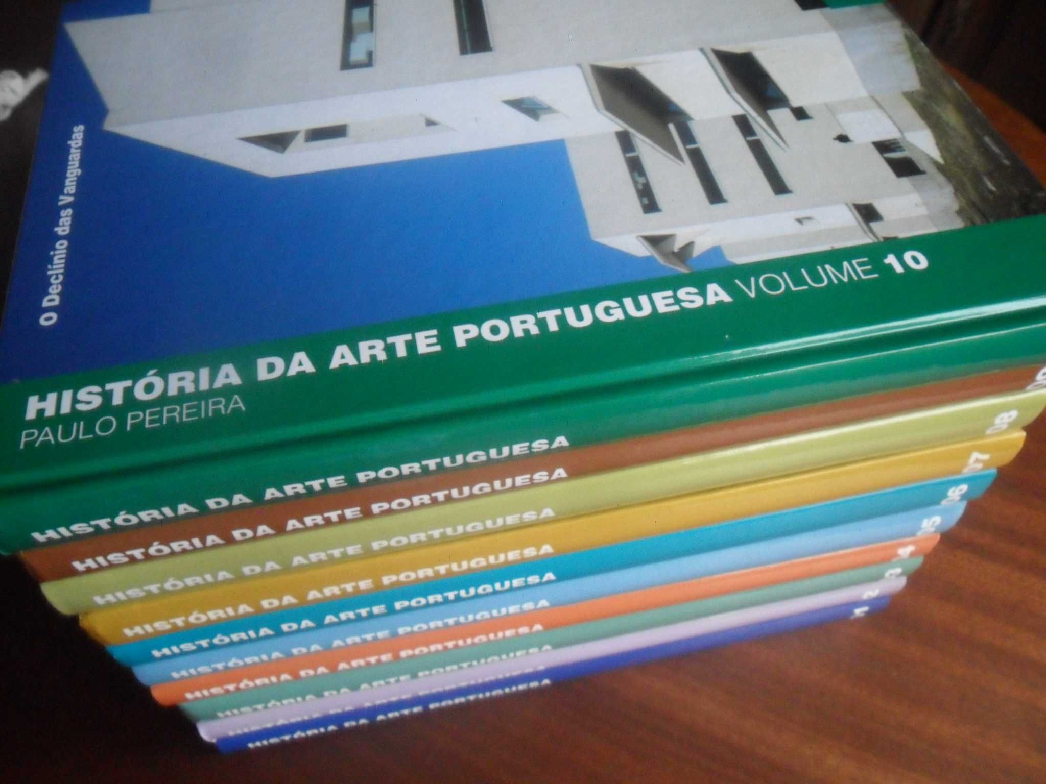 "História da Arte Portuguesa" - 10 Vol de Vários -Dir de Paulo Pereira