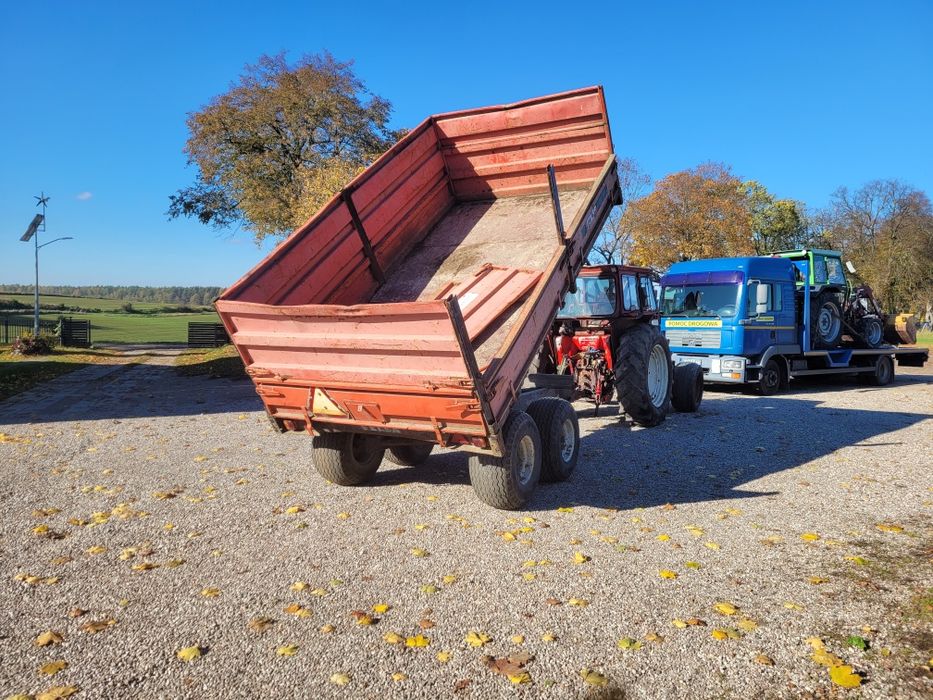 Przyczepa wywrotka 8.5t tandem velsa