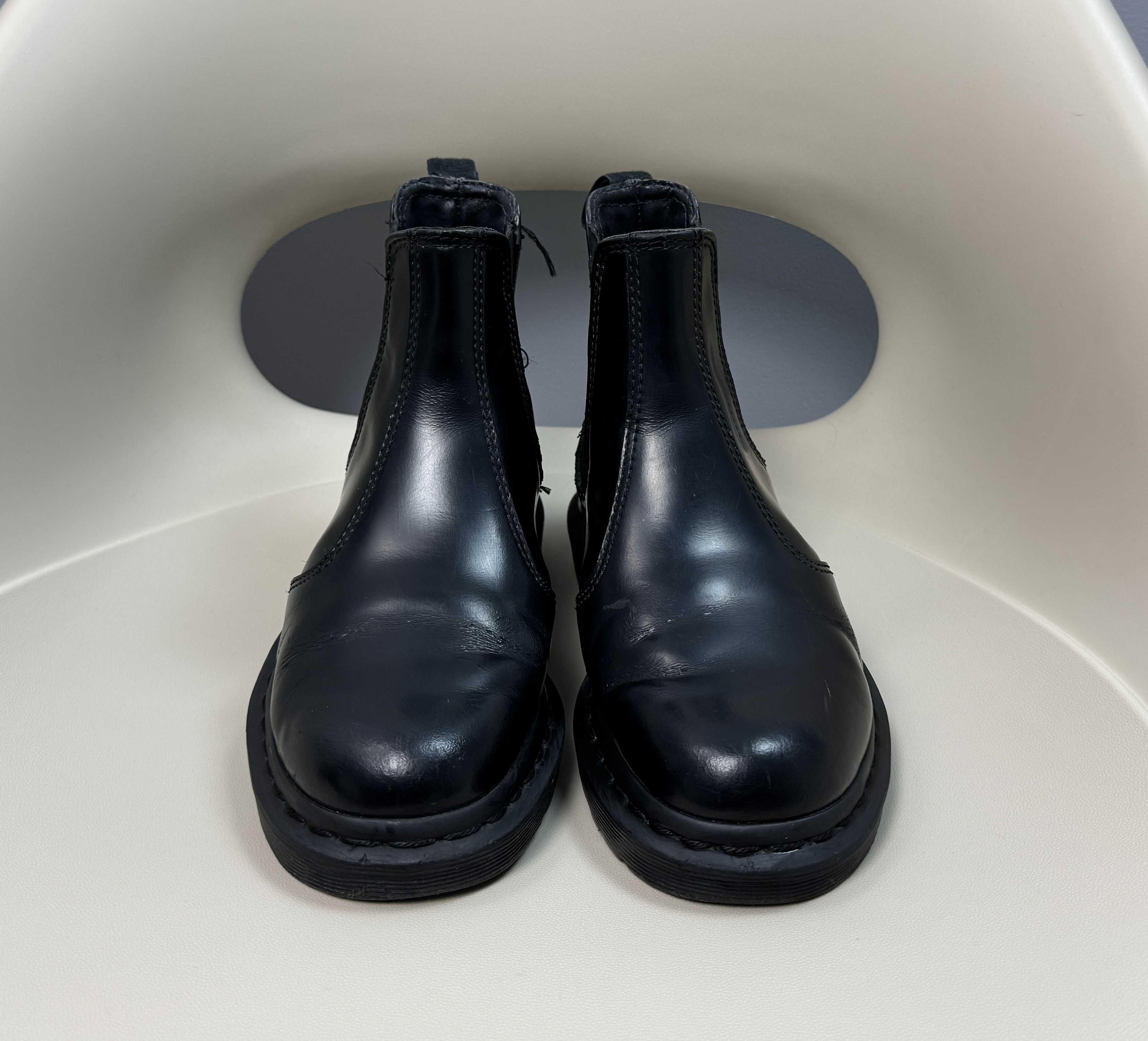 Buty Damskie Botki Sztyblety Dr. Martens 2976 Mono Black Rozmiar 37
