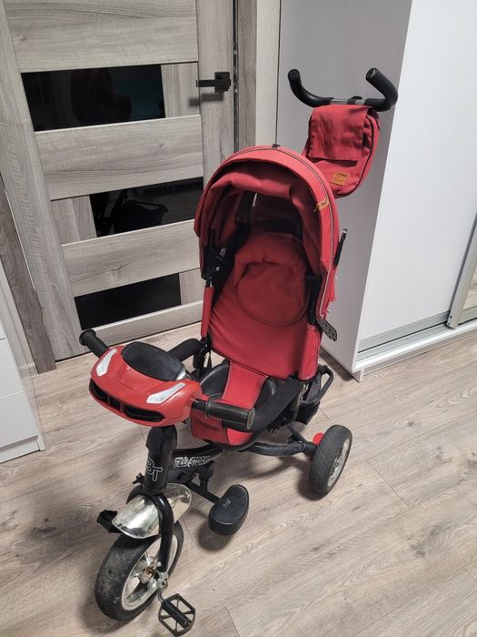 Дитячий велосипед з батьківською ручкою