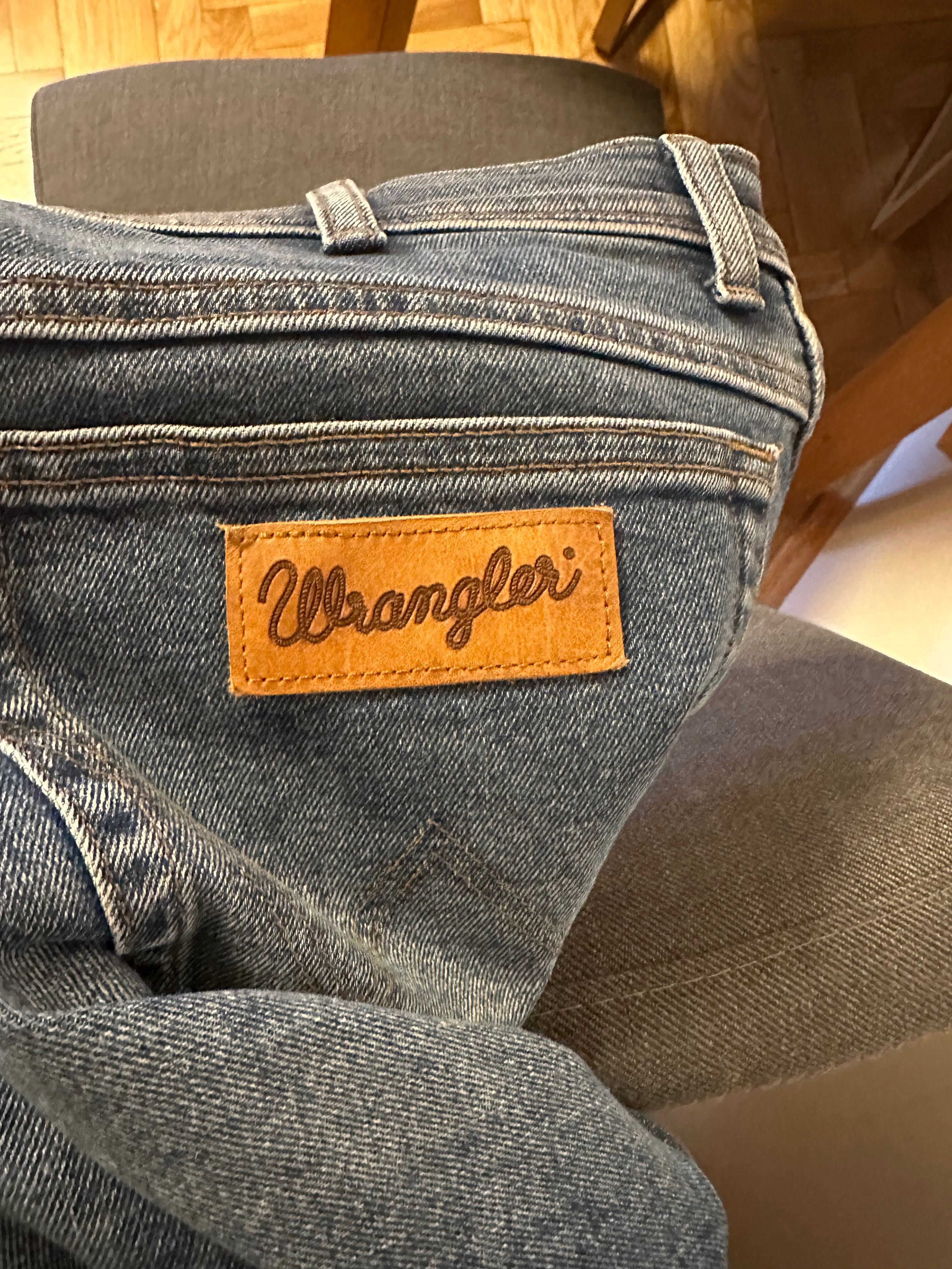 Jeansy wrangler męskie