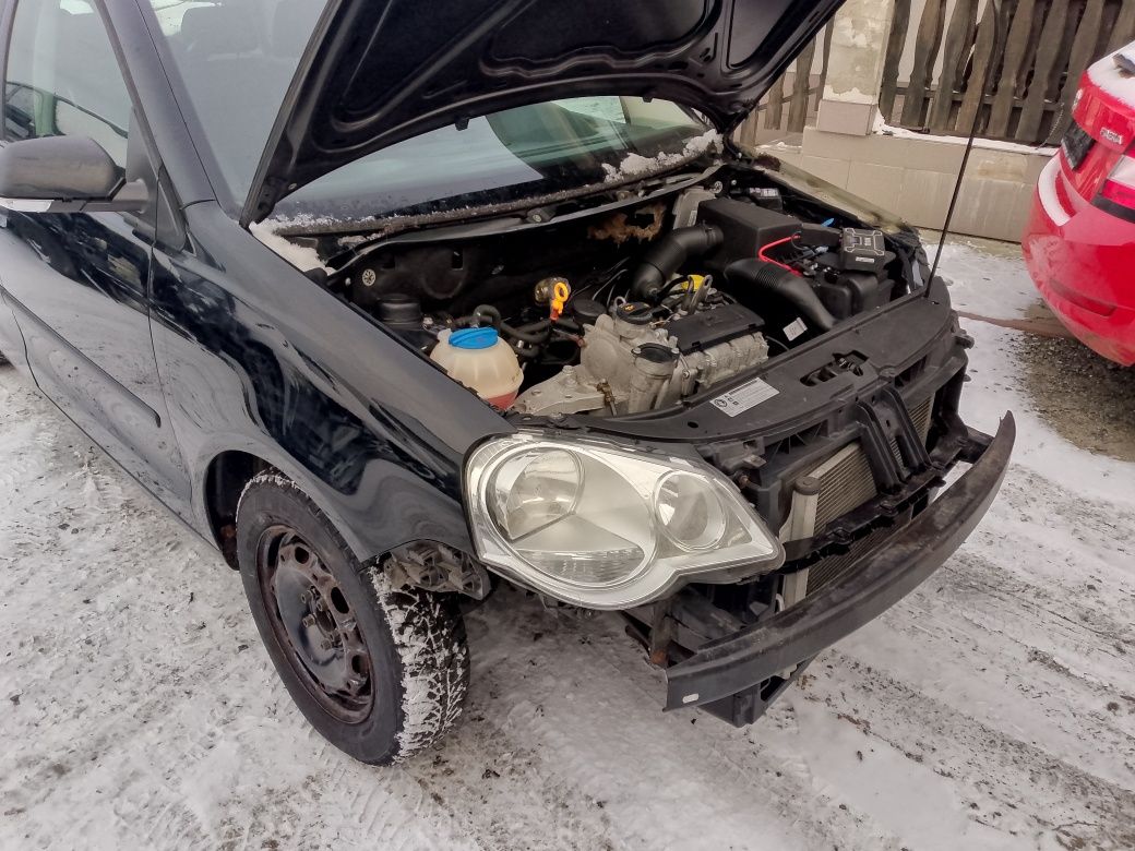 Volkswagen VW Polo 9N lift ćwiartka przednia lewa prawa podłużnica
