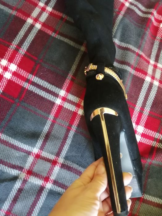 Ботфорди замшеві