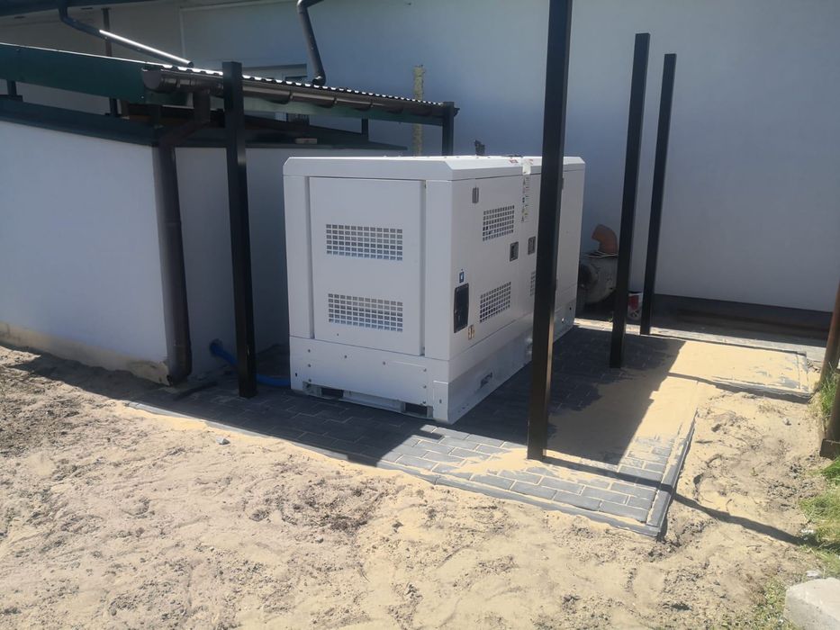 agregat prądotwórczy 24/26 kW z automat. ATS praca ciągła DIESEL AVR