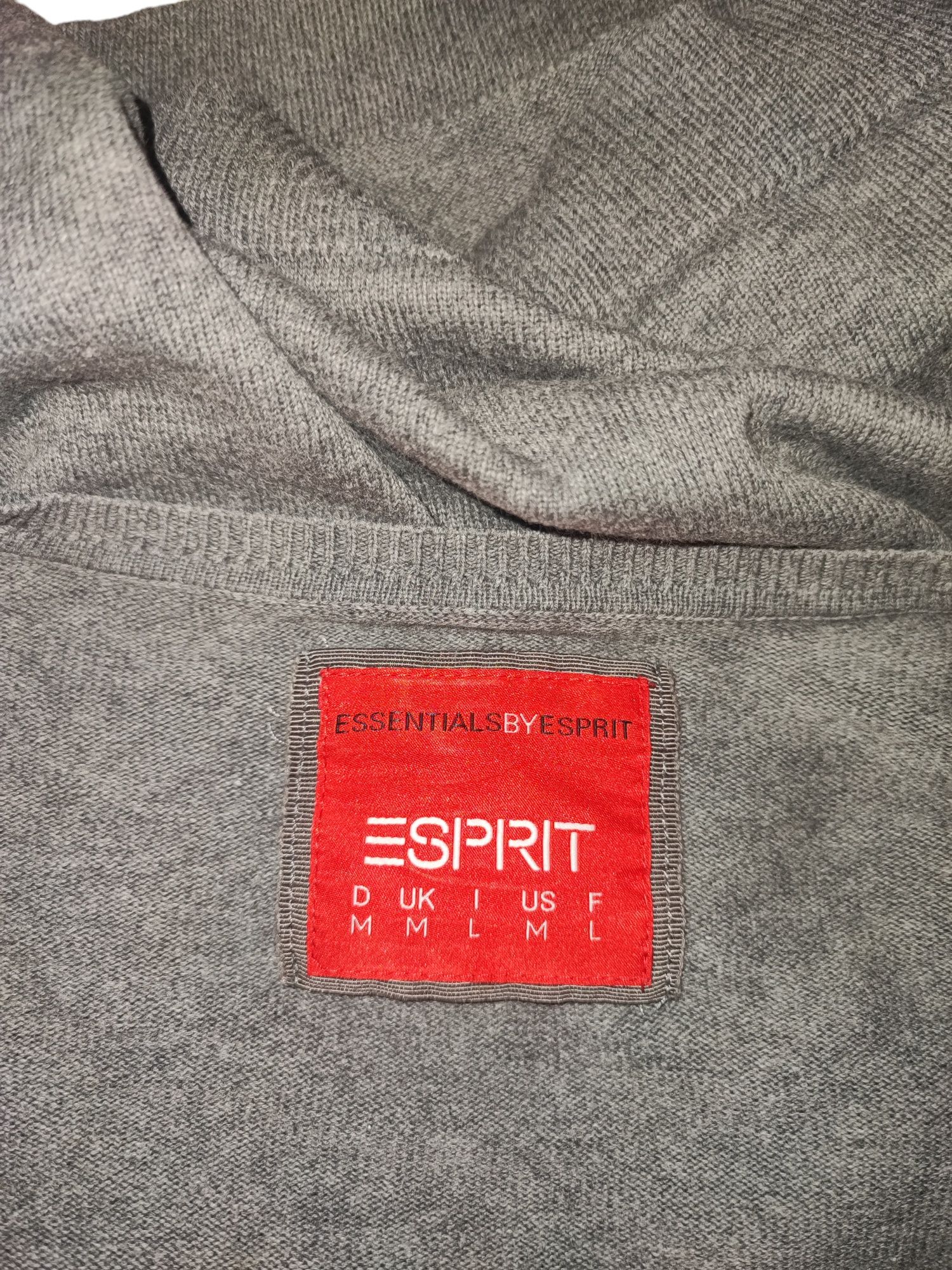 3441. Esprit szary sweter 38 M
