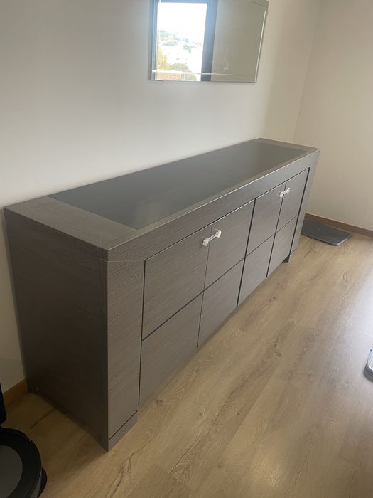 Conjunto de Móveis (Aparador + Móvel TV + Mesa de Jantar + Cadeiras)