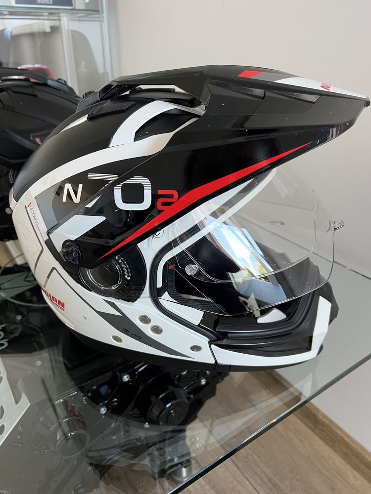 Kask Nolan modułowy pinlock blenda XL motocyklowy quada