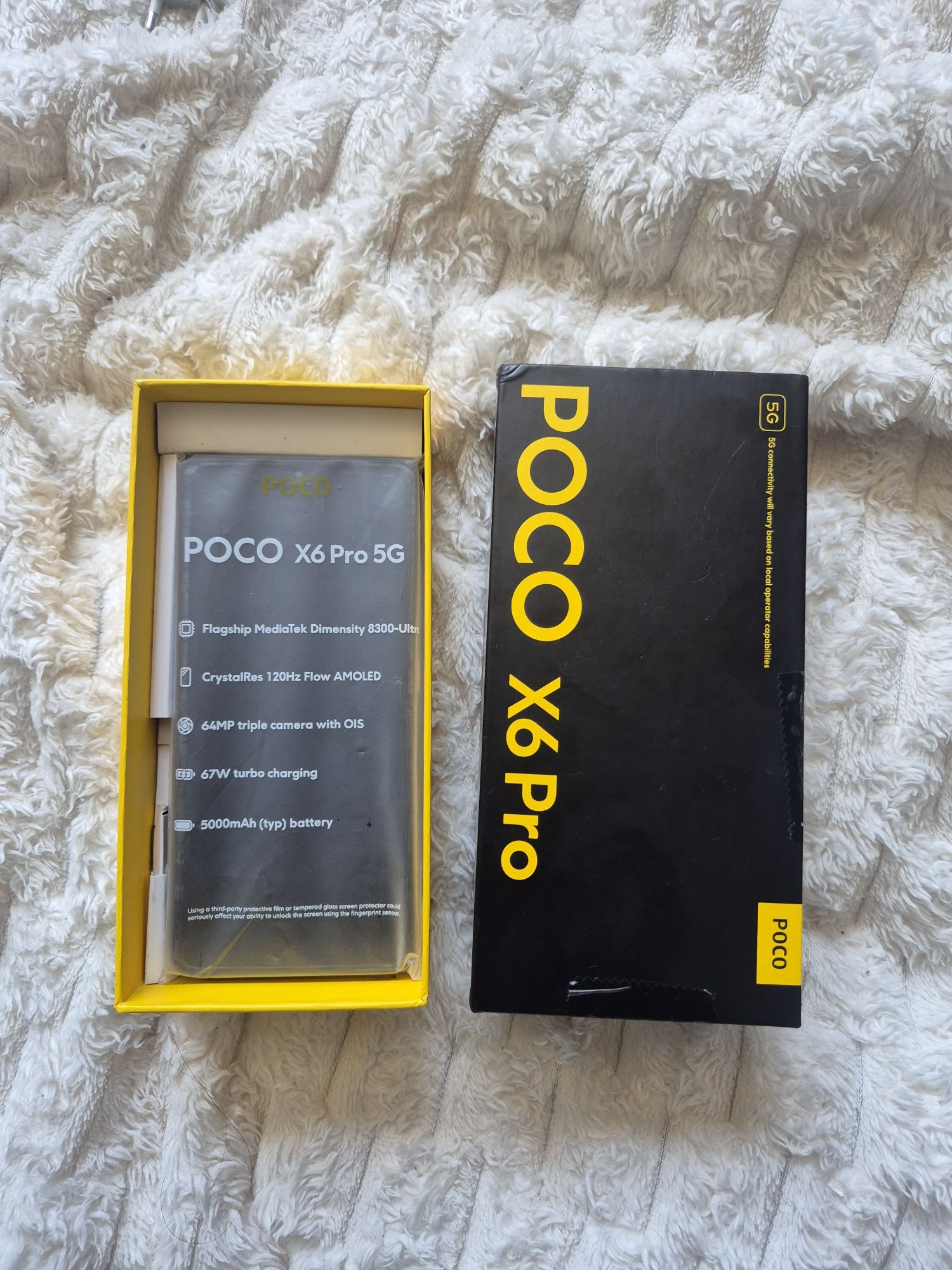 Nowy POCO X6 PRO 5G comiesięczne ubezpieczenie RtvEuroAgd.