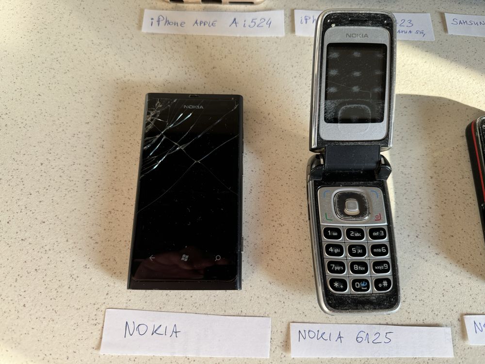 iPhone Apple, Samsung, Nokia - używane