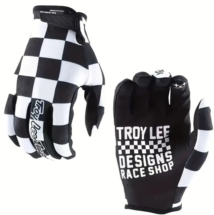 Rekawiczki Troy lee designs Czarno-Białe XL Szachownica TLD MTB/DH/MX