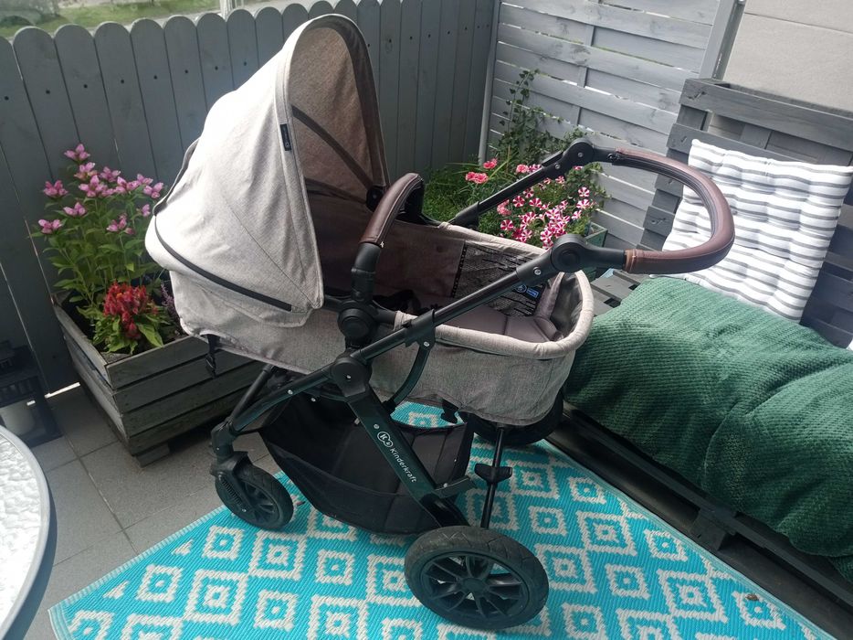 Wózek Kindercraft 3w1 Moov szary fotelik gondola Ostrołęka Kadzidło