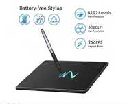 Графический планшет для рисования HUION HS64 новый (wacom xp-pen)