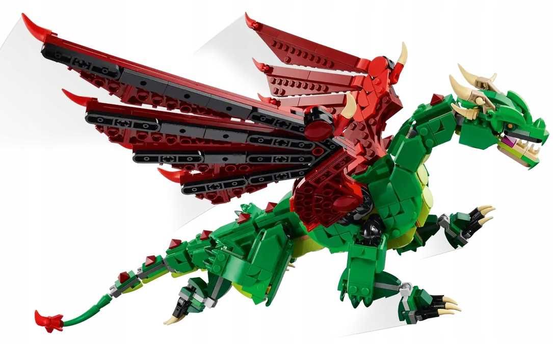 31161 - lego creator - średniowieczny smok