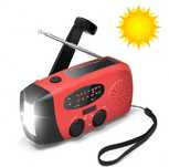 Radio awaryjne - survivalowe - akumulatorowe 2000mA - na kemping- 3szt