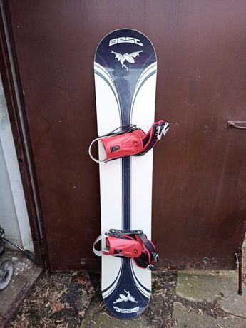 Deska snowboardowa nidecker cult 158 cm z wiązaniami z torbą
