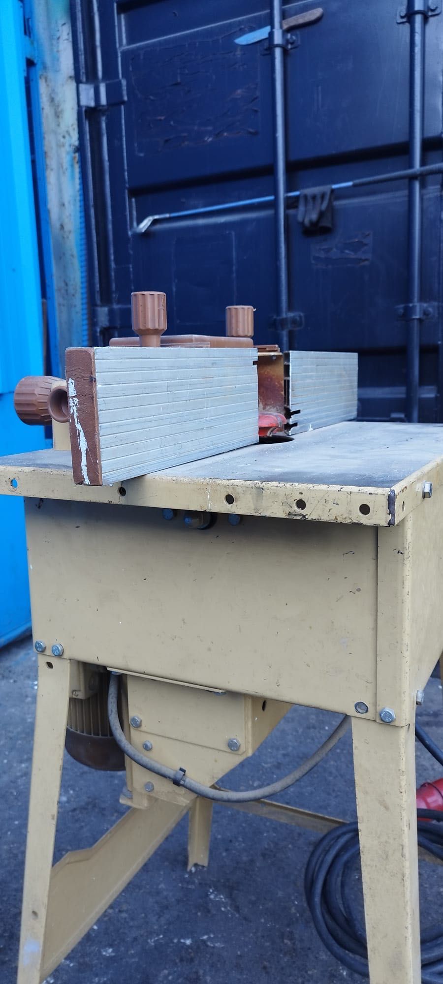 Máquina de madeira/carpintaria Tupia scheppach