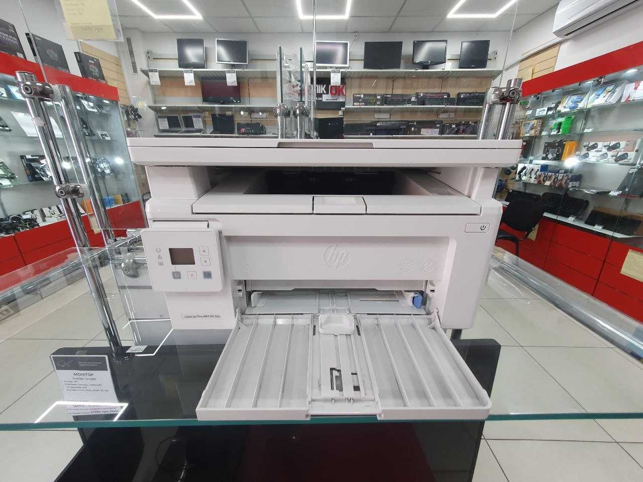 Лазерний принтер БФП HP LaserJet M130a, зі сканером, 3в1