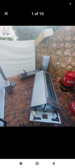 Máquina de assar porco importada de Inglaterra, Hog roast machine