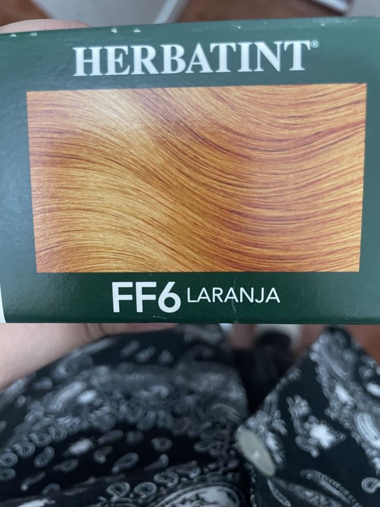 Tinta herbatint laranja