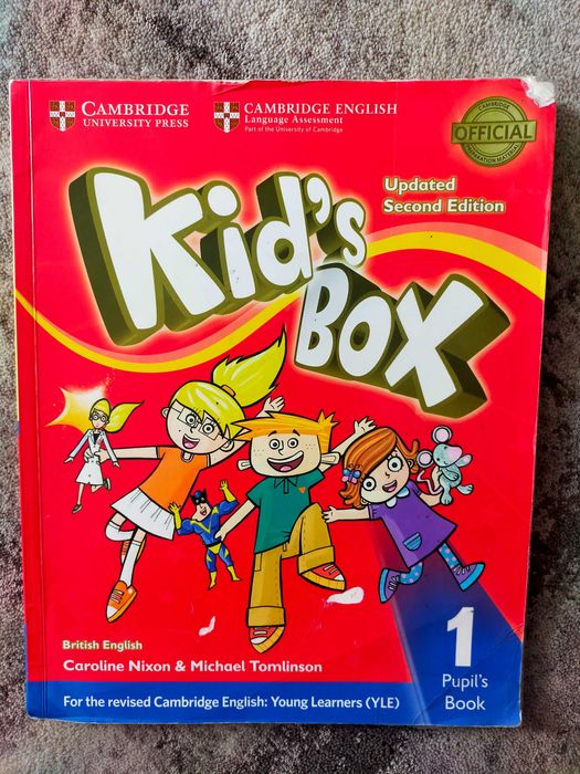 Podręcznik, książka do języka angielskiego kl. 1 Kid's box