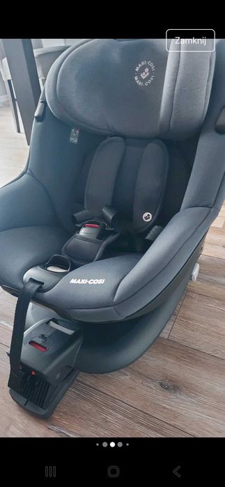 fotelik samochodowy obrotowy 360° Maxi Cosi Mica 0-18 kg z bazą isofix