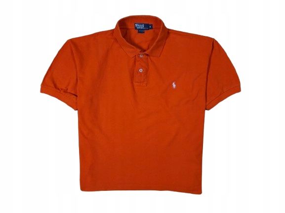 POLO RALPH LAUREN Koszulka Polo Męska Pomarańczowa r. S