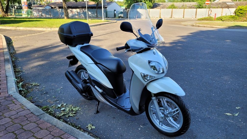 Yamaha Xenter 150 kufer duża szyba koła 16