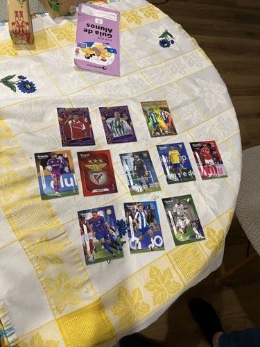 Cromos caderneta idolos