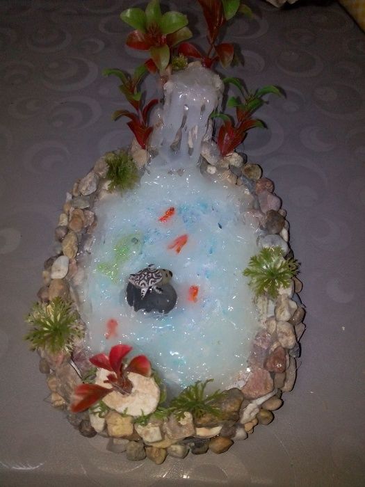 lindo suporte de flores em macrame fio de seda" novo"