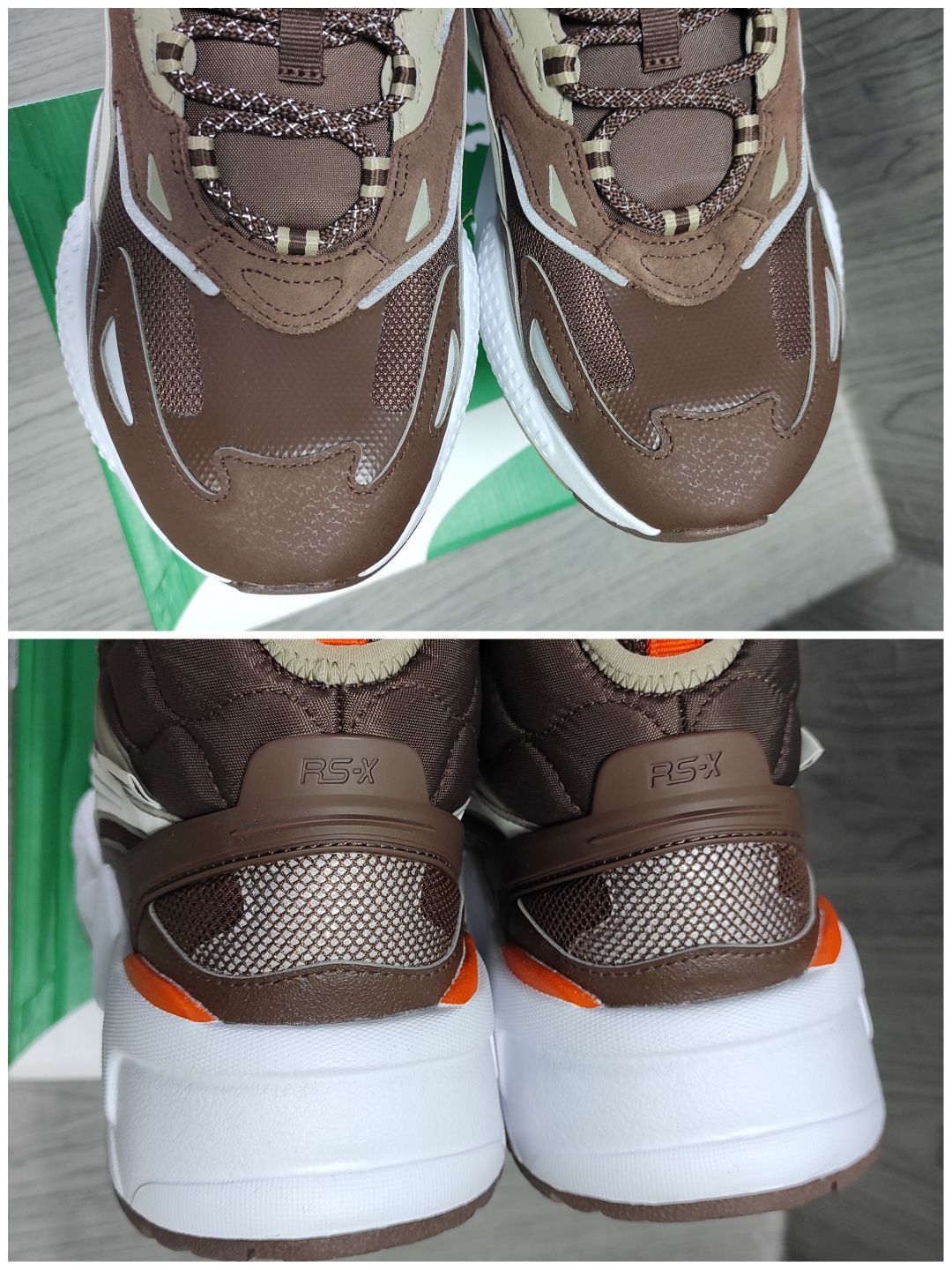 44,5 Puma RS-X brown оригінальні чоловічі кросовки