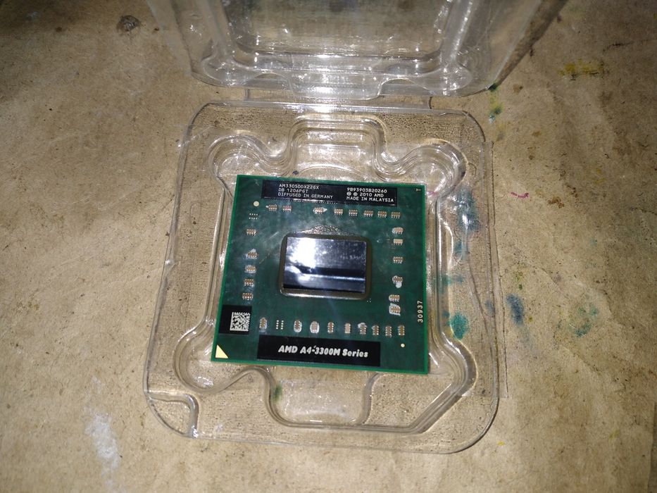Процессор AMD A4-3300M 2500 MHz Socket FS1 на HP Pavilion g6
