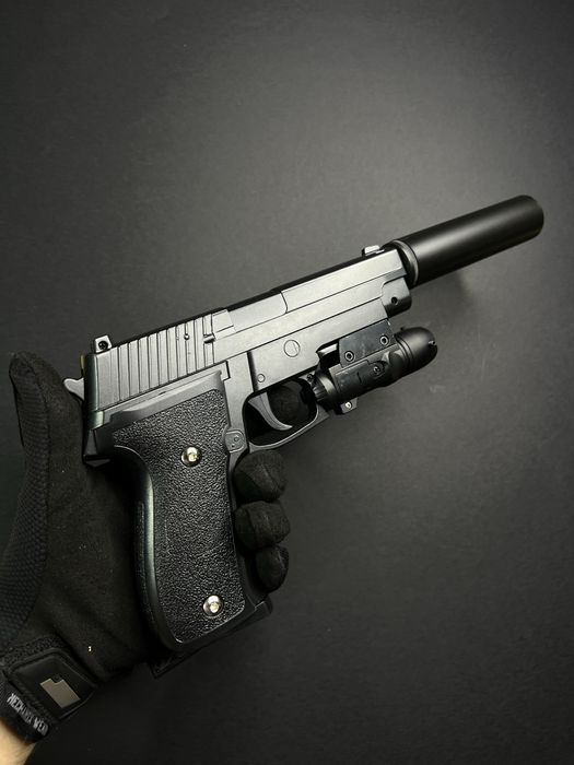 Іграшковий металевий пістолет для розваг Sig Sauer PRO G26A Galaxy