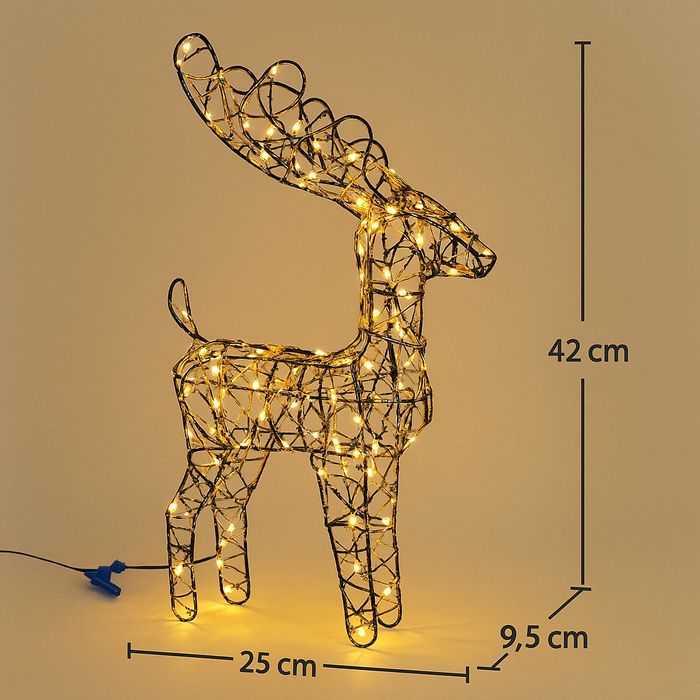 Rena Decorativa com Luz LED – 42 cm