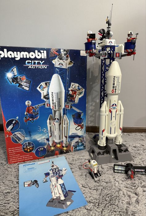 Playmobil city action Kosmos rakieta 6195