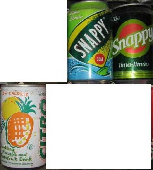 Colecção Latas 3 (Canada Dry/Trinaranjus)