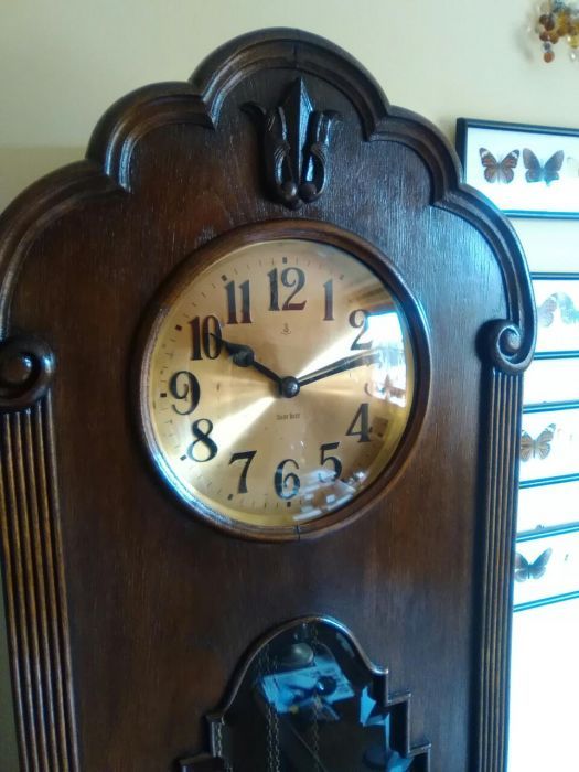 Stary Zegar stojący Gustav Becker