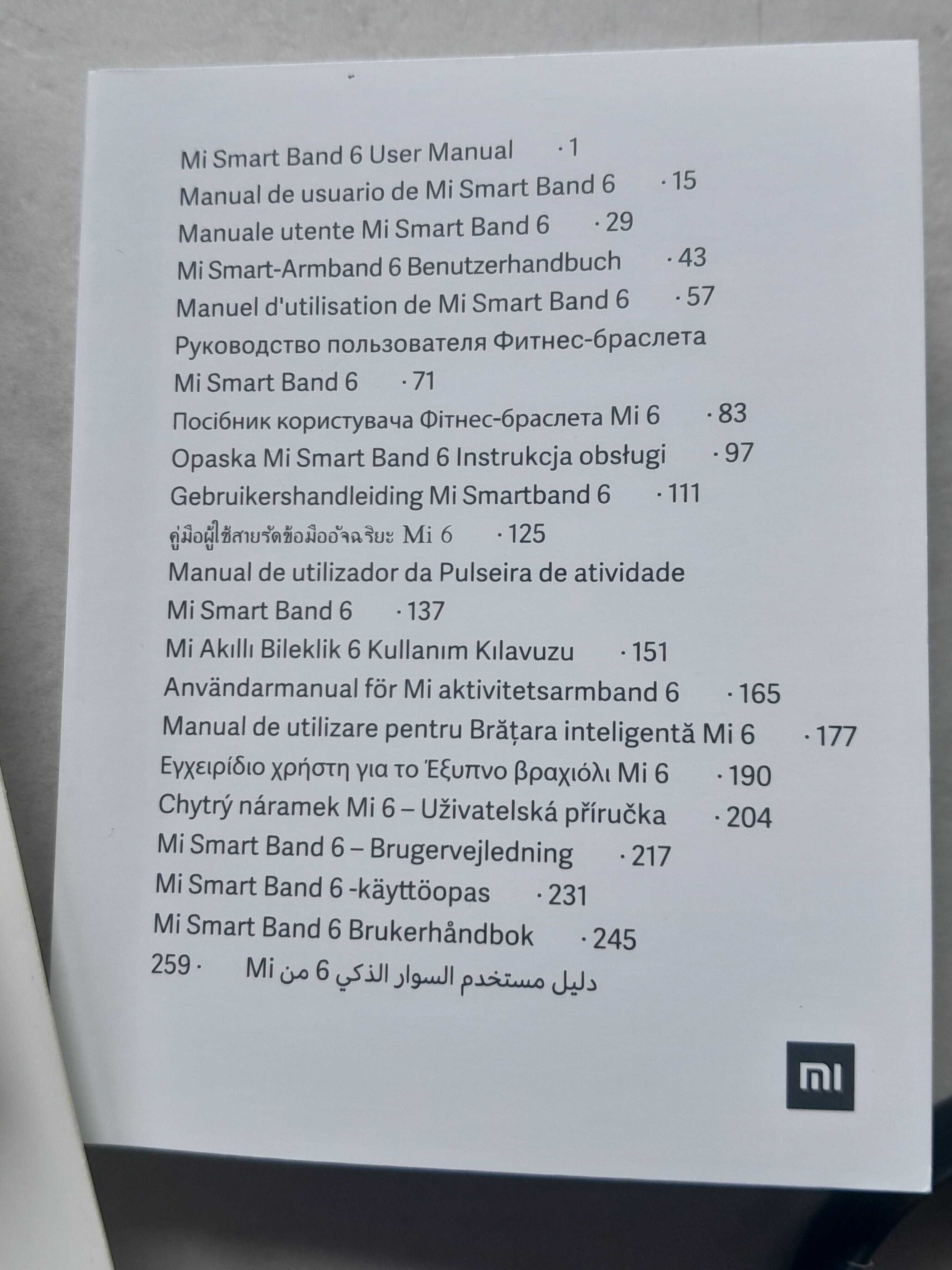 Smartwatch Mi Smart Band 6 uszkodzony nowy zwrot outlet