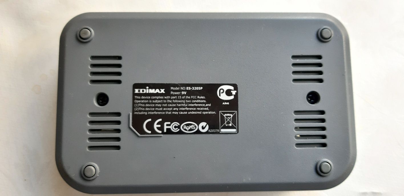 Свич EDIMAX порт Ethernet Switch ES-3205P 5 гнёзд RJ