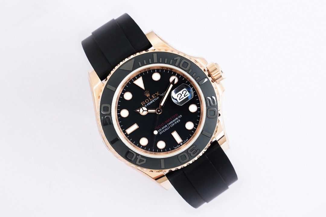 Męski zegarek Rolex Yacht-Master 18K Everose 126655