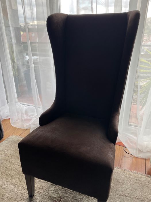 2 Cadeirões comprados na Loja do Caixote