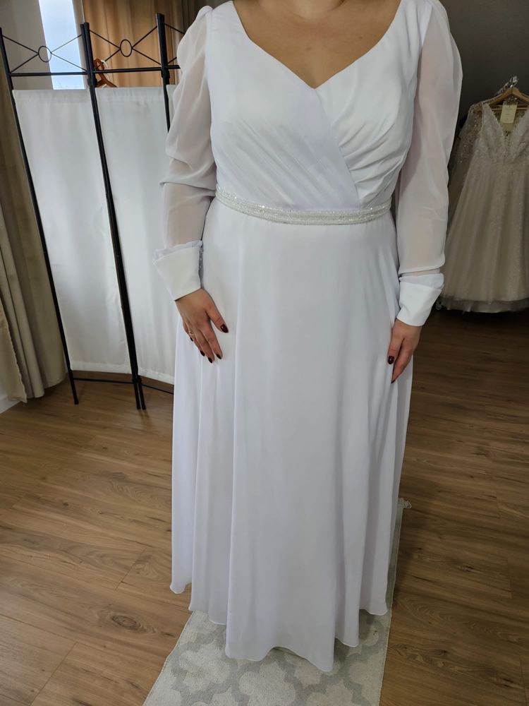 Suknia ślubna rozmiar 50-56 plus size