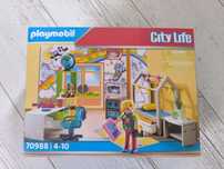 Playmobil City Life 70988 pokój nastolatka globus tv audio biurko