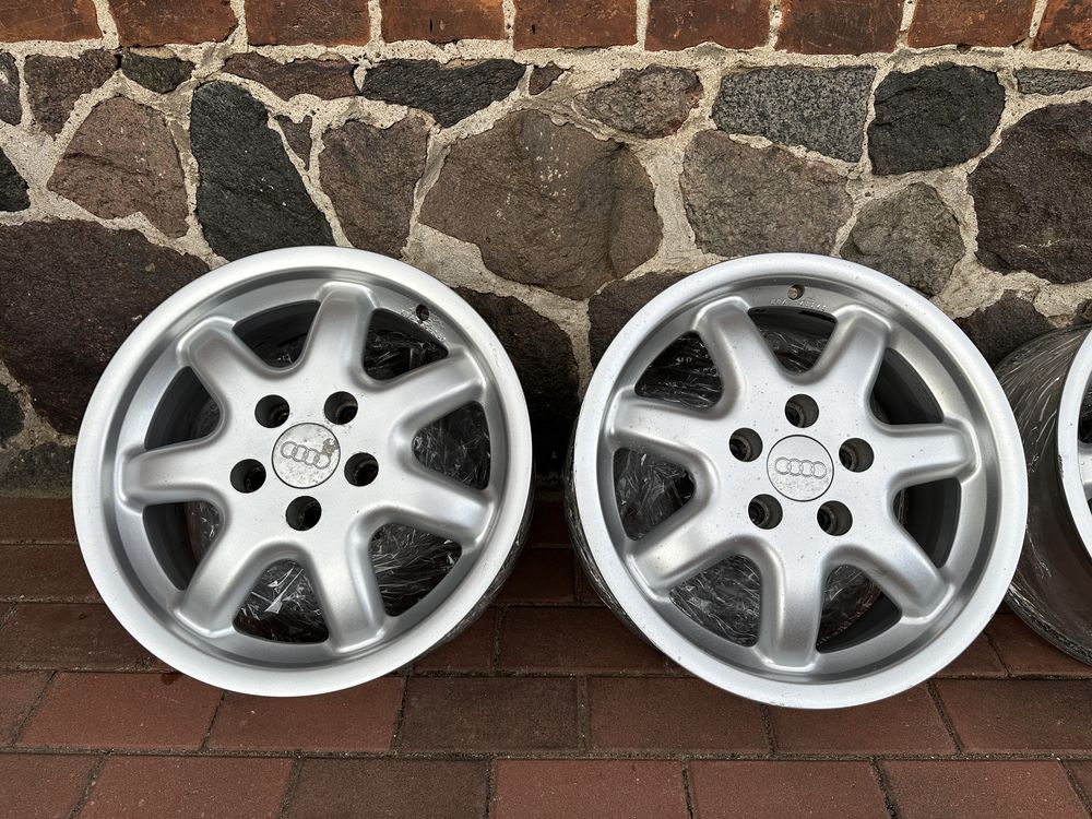 Alufelgi 5x112 16 Audi A6 C5 srebrne felgi letnie zimowe 205/55/16