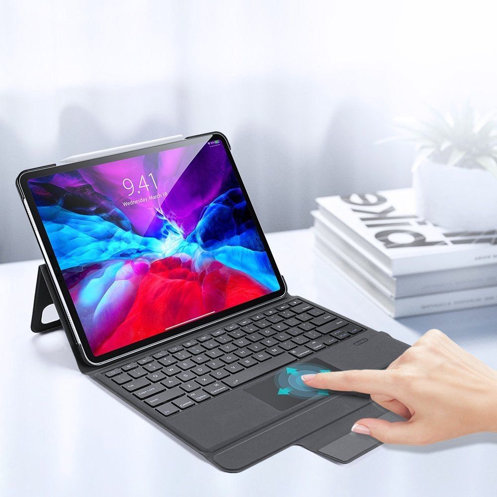 Etui Z Klawiaturą Bluetooth Dux Ducis Do Ipad Pro 12.9'' 2020 Czarny